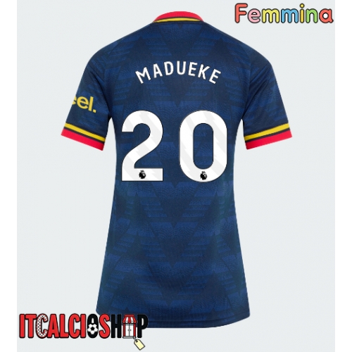 Arsenal Noni Madueke #20 Seconda Maglia Femmina 2026-27 Manica Corta